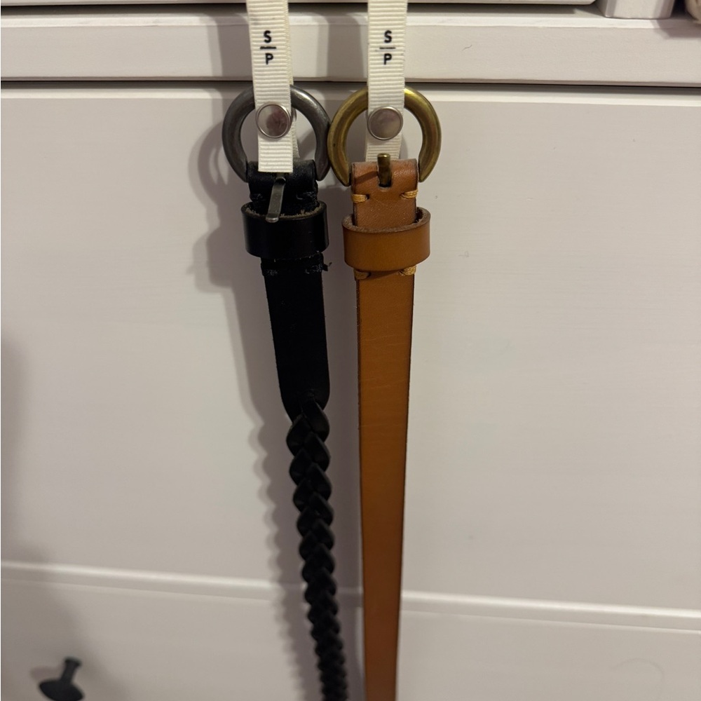 Black and Tan Leather Belts